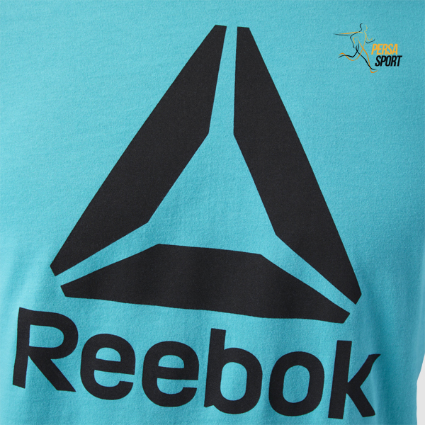 تیشرت مردانه ریباک STACKED LOGO TEE — تصویر ۵
