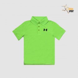 پلوشرت نوجوان آندر آرمور Junior Polo Shirt Green